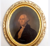 George Washington portrait.